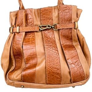 MICHAEL BIANCO Harness Collection LEATHER Purse